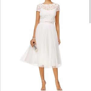 Adrianna Papell 2 Piece Lace Top&Tulle Skirt NWT❤️